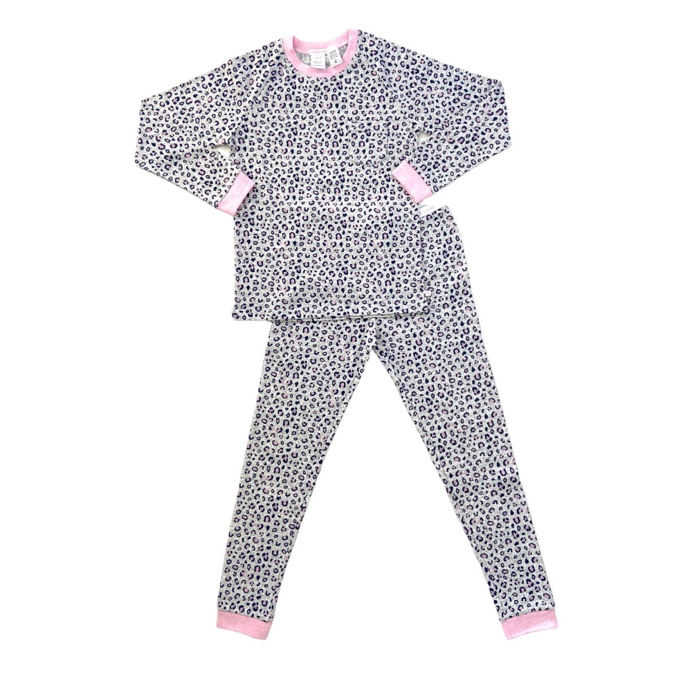 Teen Grey Leopard PJ